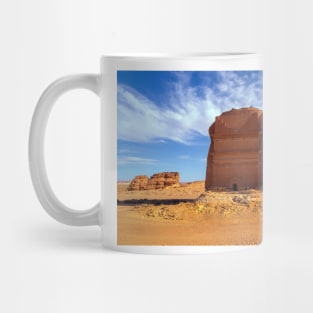 Ancient City in Saudi Arabia Hegra (Mada'in Salih) Mug